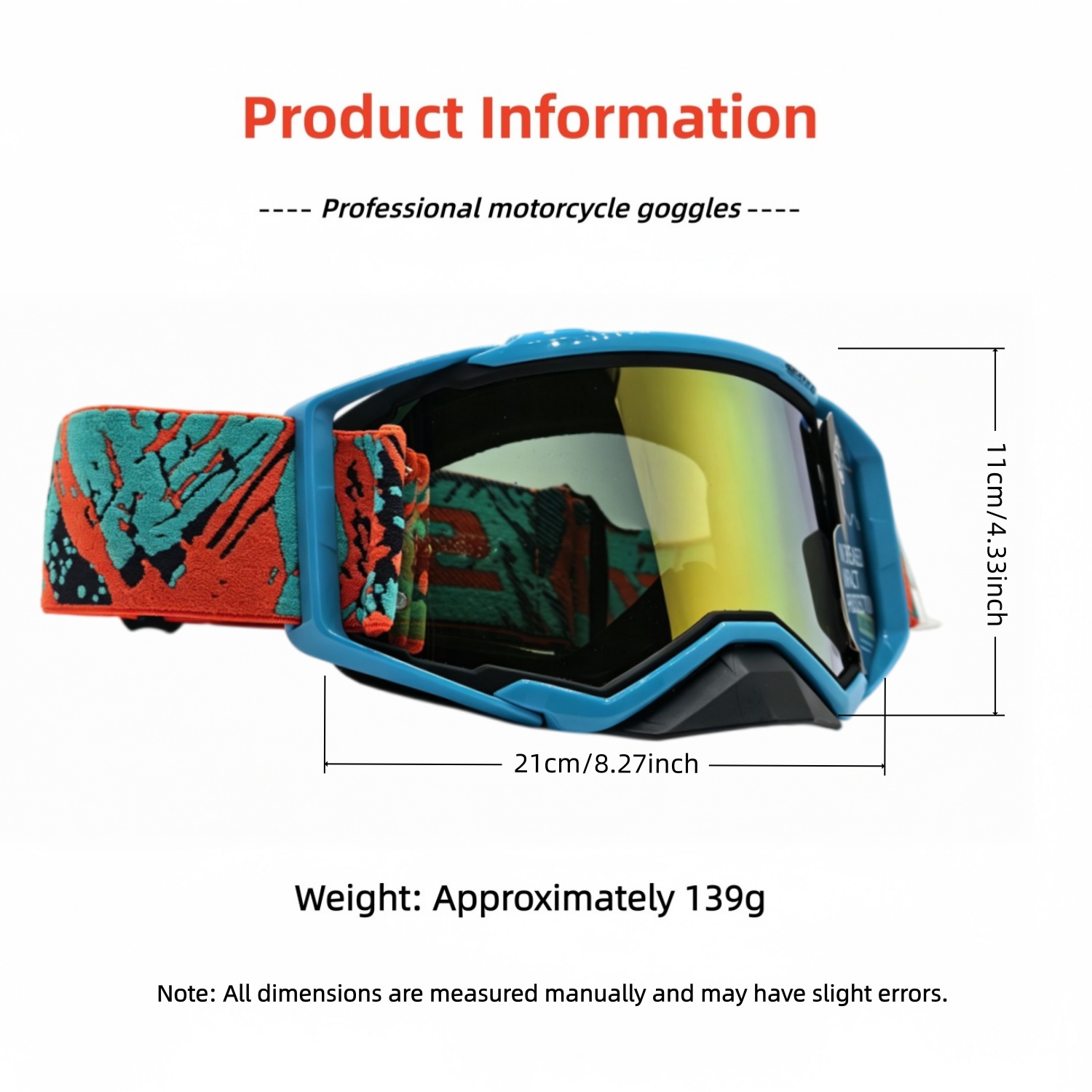 Premium Motocross Ski Cycling  - Off Road Motocross Helmet Goggles Set ulasan dan harga