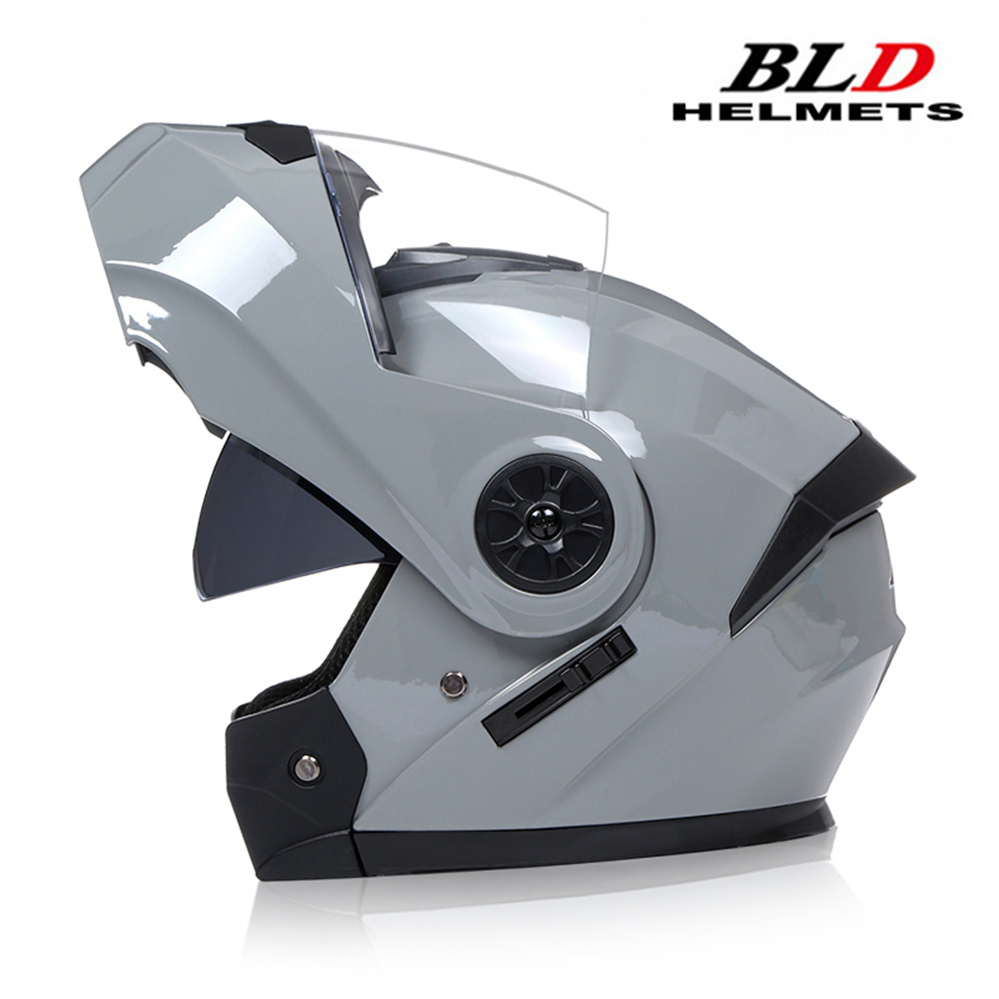 Modular Double Lens Motorcycle - Full Face Motorcycle Helmet With Bluetooth ulasan dan harga