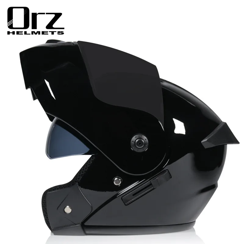 Orz901 Double Lens Full Face R - Dual Visor Motorcycle Racing Helmet ulasan dan harga