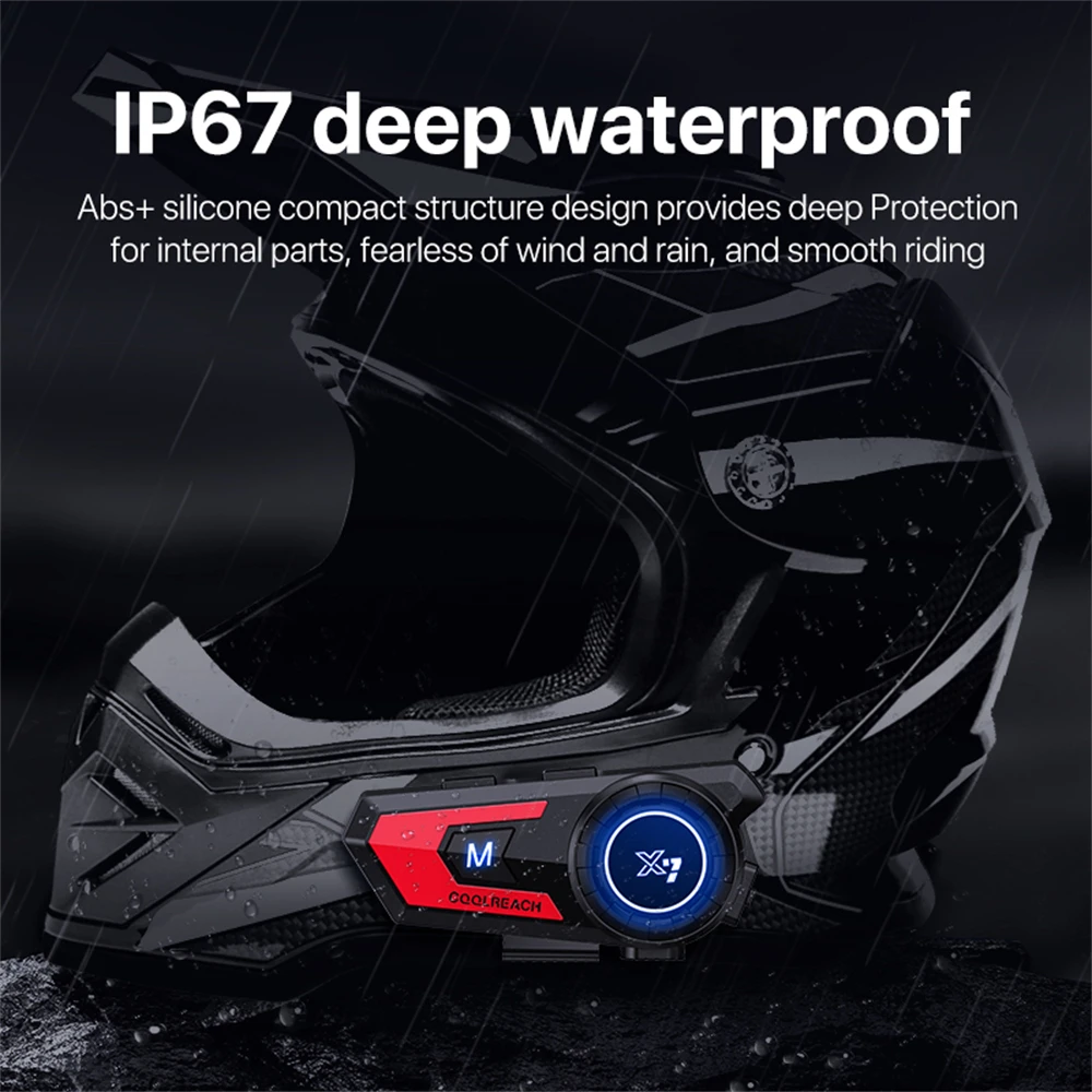 X7 Motorcycle Helmet Headset W - Full Face Motorcycle Helmet With Bluetooth ulasan dan harga