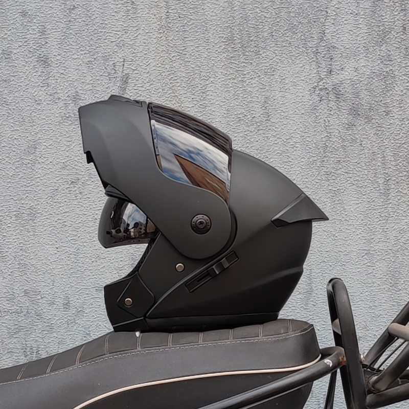 ORZ Latest DOT Approved Safety - Dual Visor Motorcycle Racing Helmet ulasan dan harga