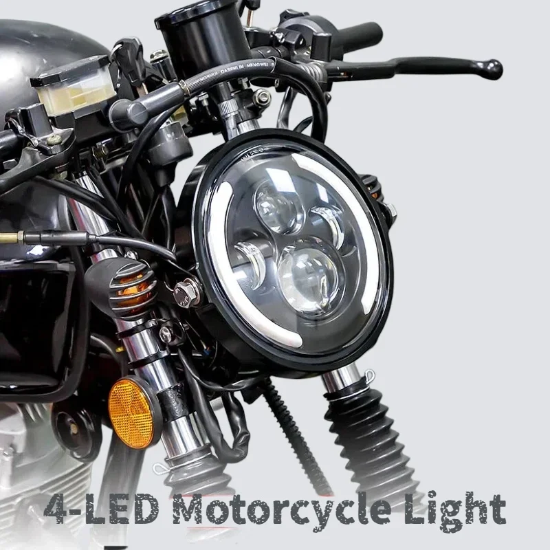 TCYATO 50W 7-Inch 17.78 cm LED - Universal Motorcycle Led Headlight Projector ulasan dan harga