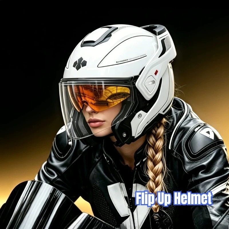 180° Rear‑Rotating Modular Mot - Modular Flip Up Motorcycle Helmet Dot Approved ulasan dan harga
